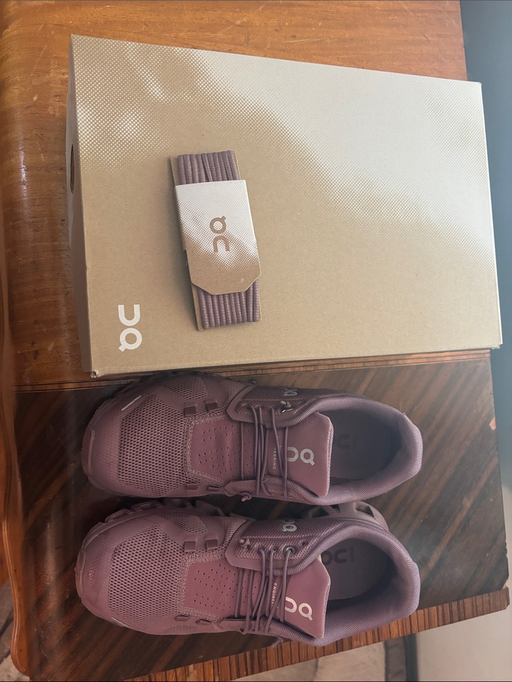 On Running Women Sneakers in Dusty Mauve - Picture 5 of 5